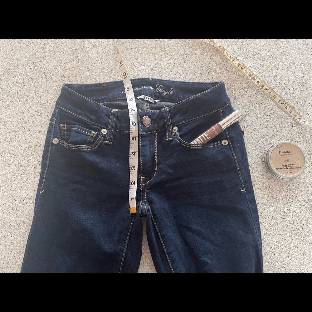 #50 AEO American Eagle Outfitters super stretch skinny jeggings - Picture 2 of 9
